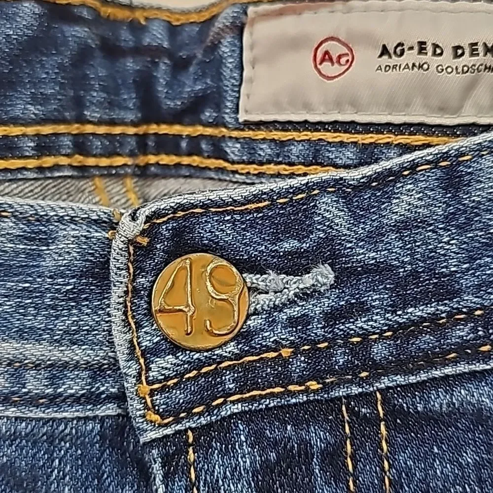 AG Mens Blue Jeans Size 33R